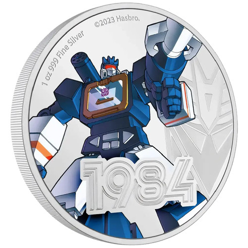 Moneta argento soundwave - soundwave, (6.)