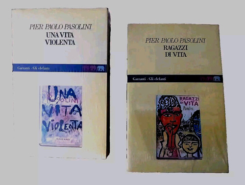 Lotto 3 libri pasolini - libri,