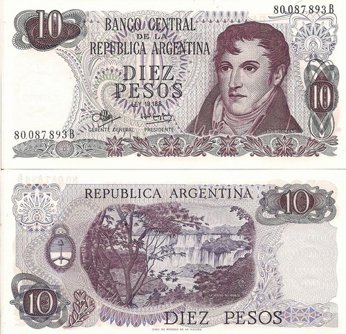 Argentina p289 peso - argentina, peso,