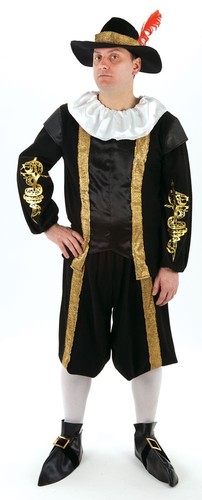 Costume uomo blackadder - blackadder, anni
