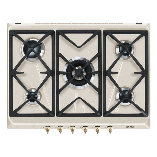 Smeg piano cottura gas - gas, 5