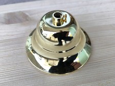 Rosone Coprifilo  Coppetta per lampadario 110 mm dorato