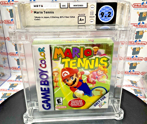 Mario tennis gameboy color gbc - color,