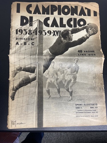 Campionati calcio 1938 - di,
