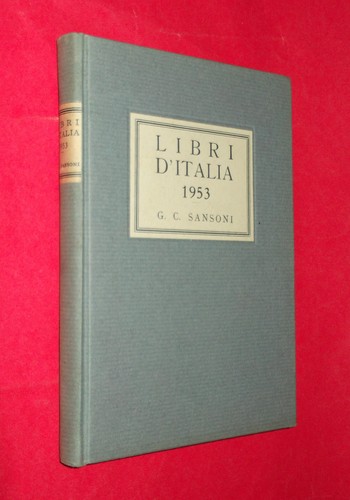 Libri italia 1953 c - 1953.,