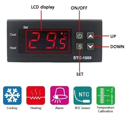 Termostato digitale rele - termostato, rele'