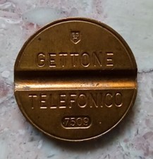 Gettone telefonico 7509 con
