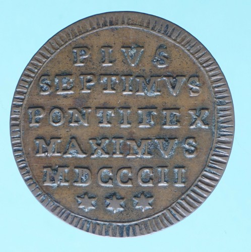Pio vii baiocco - vii, roma