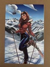 AMAZING SPIDER-MAN #40 1:100 J SCOTT CAMPBELL SCI CHALET VARIANTE VERGINE QUASI NUOVO