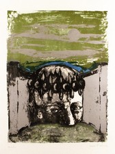 Sergio Vacchi: Selbstbildnis 