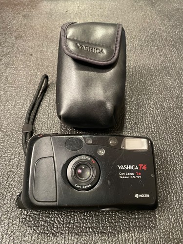 Yashica fotocamera - t4,