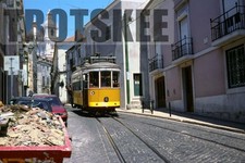 35mm Slide PORTUGAL Lisbon Lisboa Tram Strassenbahn 548 2002 Portuguese Original