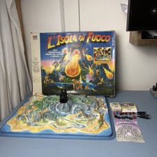 L'ISOLA DI FUOCO Mb Giochi Gioco da tavolo FireBall Island