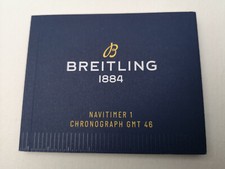 Breitling NAVITIMER 1 CHRONOGRAPH GMT 46 MANUALE ANLEITUNG MANUAL INSTRUCTIONS