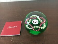 Presse Papier In Cristallo Di Baccarat Modello 10