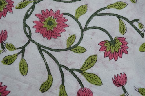 Stampa floreale blocco mano - floreale,