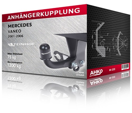 Gancio traino per mercedes - traino,