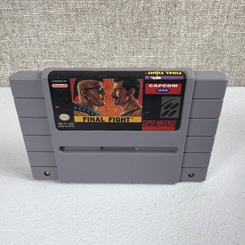 Final fight super - final, nintendo
