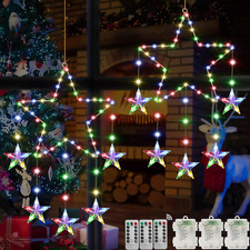 Luci Stelle Natale Finestre