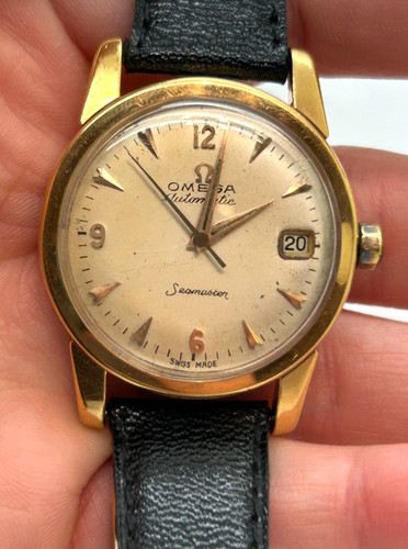 Vintage omega solid 18k - solid,