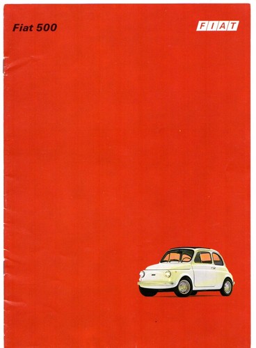 Fiat 500 1972 brochure - 1972-75,