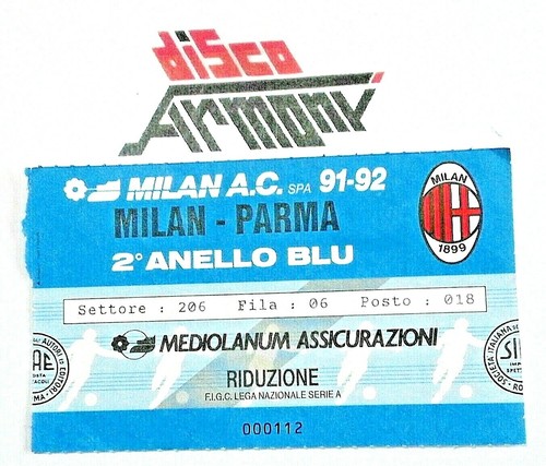 Milan parma 1991 92 - ,