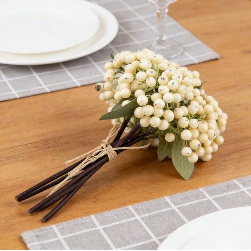 Set floreale bacche finte - set,