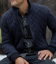 Giubbotto bomber uomo pelle