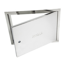 CONTATORE ITALIA Sportello per Acqua Portello Acciaio Zincato