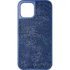 Custodia Smartphone Swarovski Glam Rock iPhone 12 Pro Max Cristalli Blu 5616362