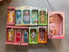 LOTTO 9 bambole anno 70-80