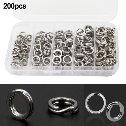 Split ring gancio - ring, argento