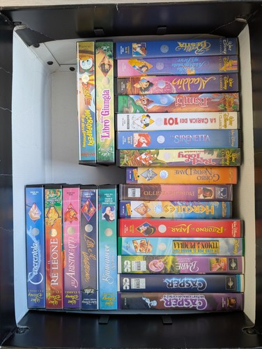 Set videocassette disney - set, 20