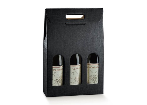 Scatole seta nero - 10,