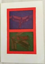 Achille PERILLI, Neue Werke, invito mostra Galerie Marlborough AG, 1973 Zurigo 