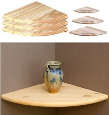 Scaffale angolare in legno