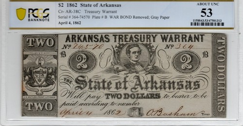 38c 1862 2 arkansas - ar,