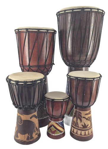 Djembe tamburo bongo set b - x,