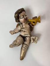 Angelo ceramica Thun vintage angelo bolzano Natale avvento putto putti 28 cm