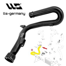 Tubo turbo intercooler per