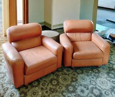 Poltrone Vintage In Pelle