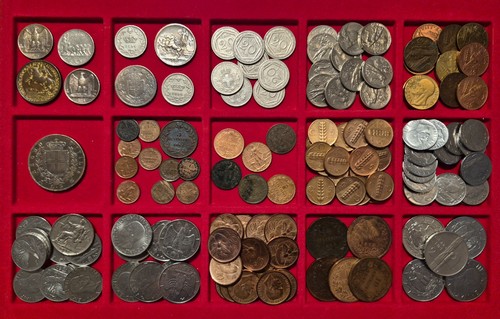 Lotto monete regno italia - monete, d'italia