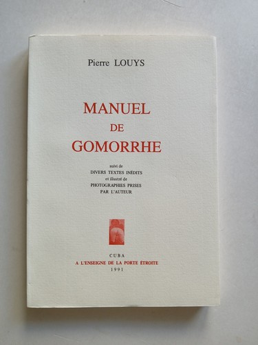 Pierre louÿs manuel - louÿs,