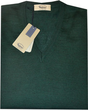 Maglia uomo lana merino - merino, scollo