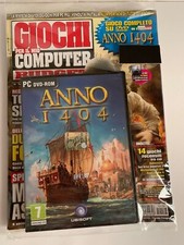 RIVISTA GIOCHI PER IL MIO COMPUTER 179 2011 Marzo+ videogioco ANNO 1404 DVD-ROM