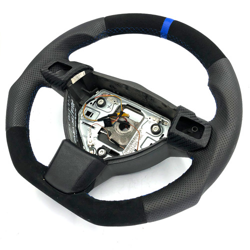 Volante appiattito alcantara - volante,