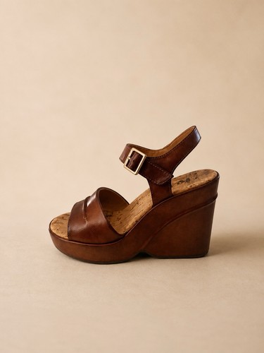 Sandali con zeppa - , kork-ease