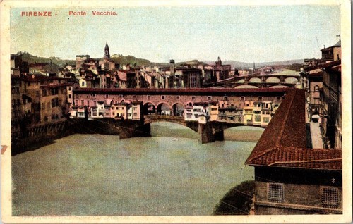 Cartolina epoca firenze - cartolina, d'epoca