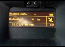 Schermo display Opel Vectra B