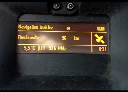 Schermo display opel vectra - schermo, b